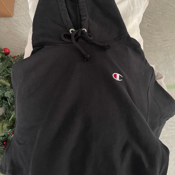 CHAMPION CROPPED HOODIE - Picture 5 of 8